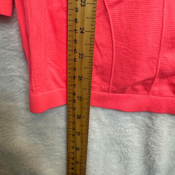 Diadora Hoodie Womens Size Small Coral Lightweight Slim Fit Activewear Running - Picture 6 of 7